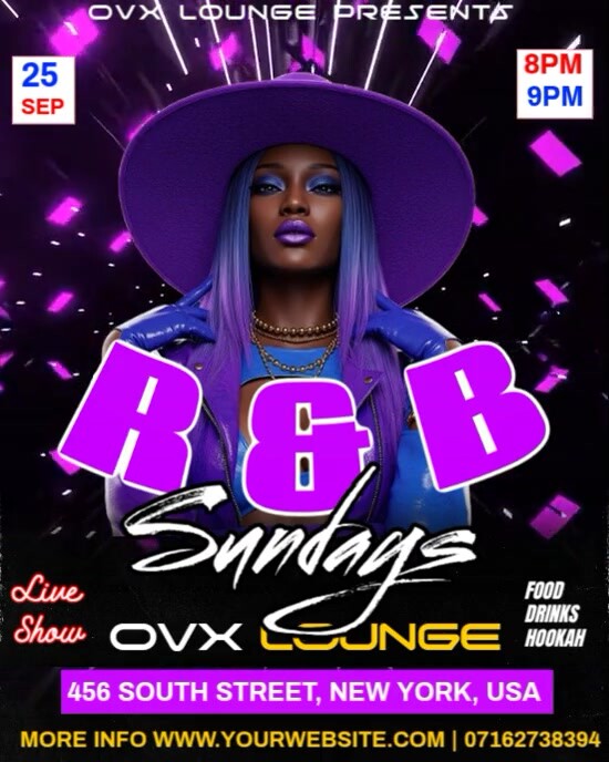 Party Instagram Portrait template