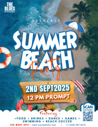 Party Flyer (US Letter) template