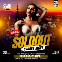 PARTY Publicación de Instagram template