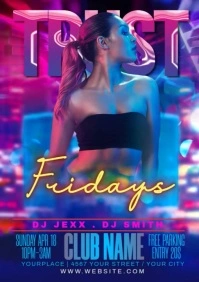 PARTY A3 template