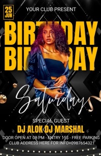 Party Tabloid template