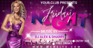 party Anuncio de Facebook template