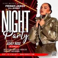 Party Square (1:1) template