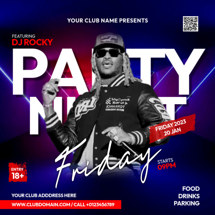 PARTY Iphosti le-Instagram template