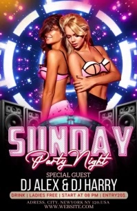 party Tabloide template