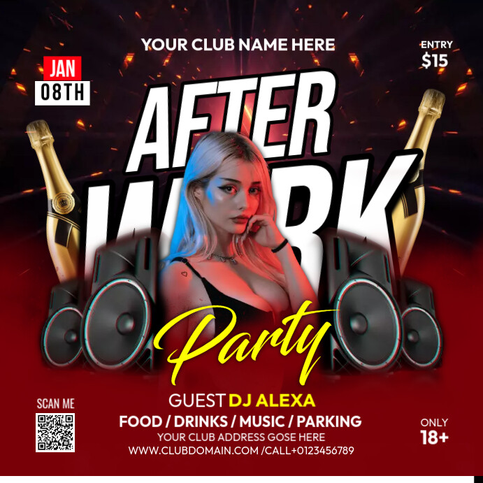 PARTY Iphosti le-Instagram template