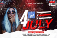 White Party Etiket Template