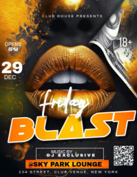 party Flyer (US Letter) template