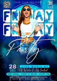 party A5 template