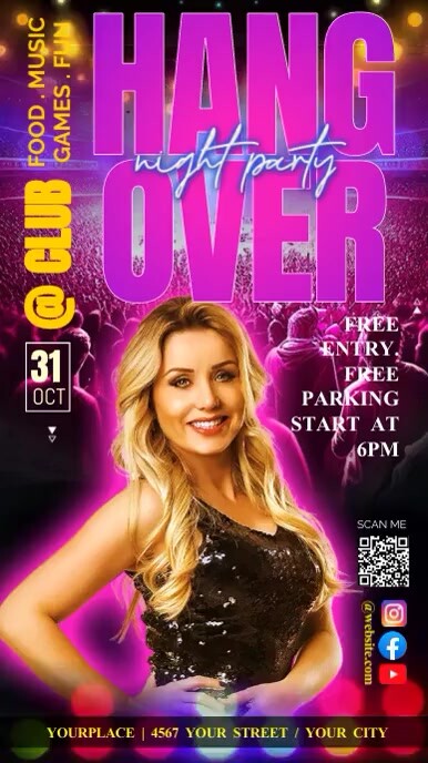 Party Template PosterMyWall