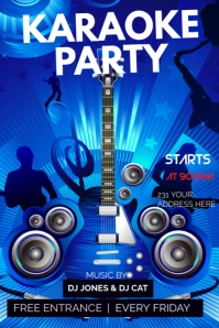 PARTY Poster template