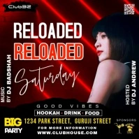 Party Publicación de Instagram template