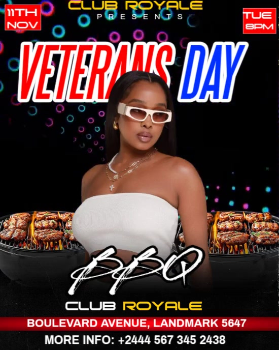 Party Instagram Portrait template