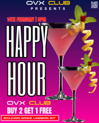 party Instagram Portrait template