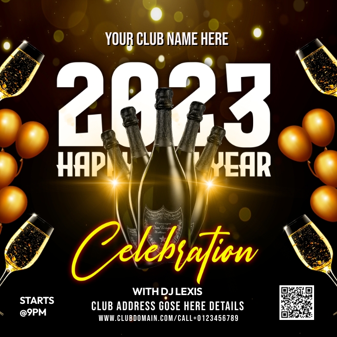 PARTY Instagram Post template