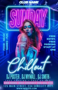 party Mezza pagina Wide template
