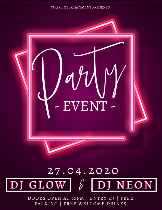 Copy of Party Event Design Template | PosterMyWall