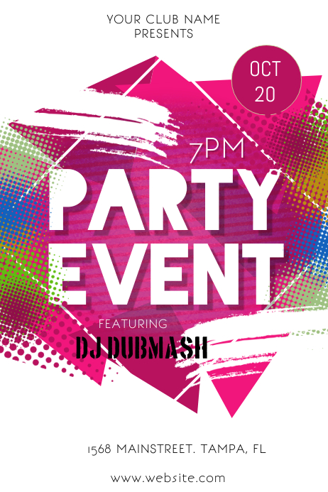Party Event Template | PosterMyWall