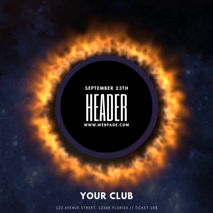 party event instagram post template video postermywall club flyer instagram