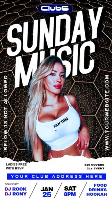 party flyer (10) Instagram Story template