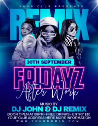 Party flyer template