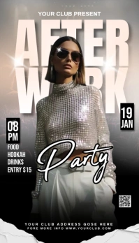 Party flyer Business Card template