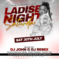 Party flyer Instagram-Beitrag template