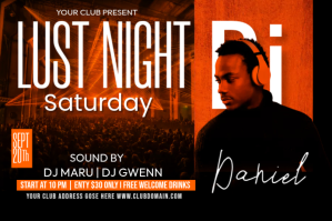 สีดำ Party flyer Этикетка Template
