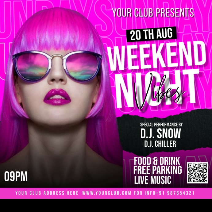 Party flyer Template PosterMyWall