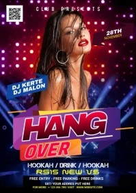 Party Flyer A2 template