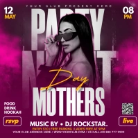 Party flyer Pos Instagram template