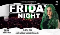 Party flyer Tag template