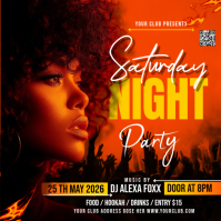 party flyer โลโก้ template