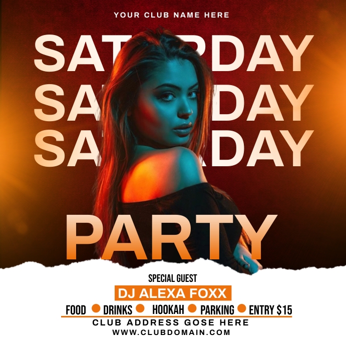 Party flyer Template PosterMyWall