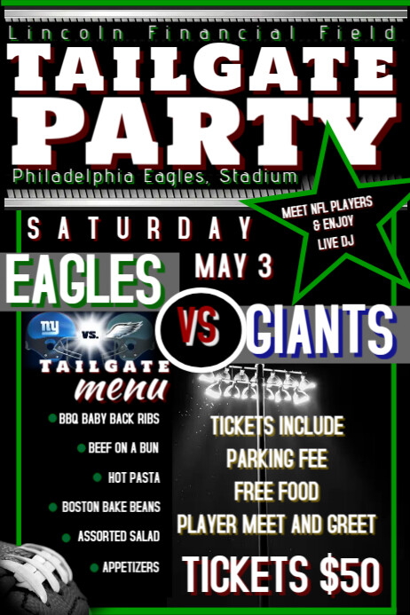 Copy Of TailGate Party Flyer Copy Of TailGate Party Flyer