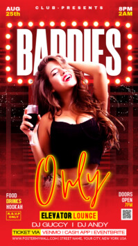 party flyer template Instagram Story