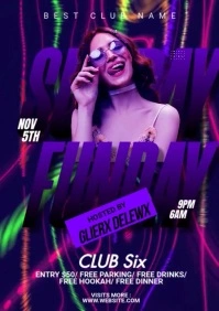 Party Flyer Template A2