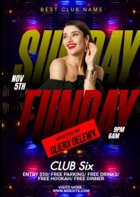 Party Flyer Template A6
