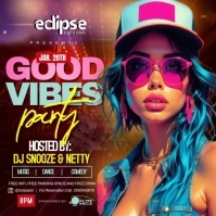 PARTY FLYER TEMPLATES Instagram Post