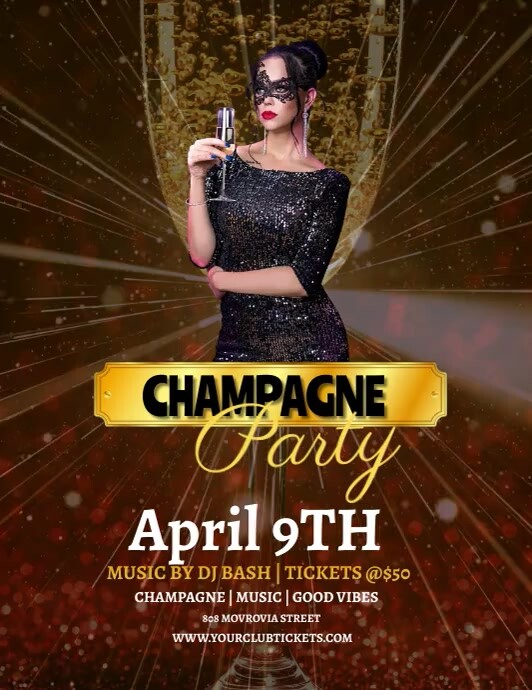 Party flyers Template PosterMyWall