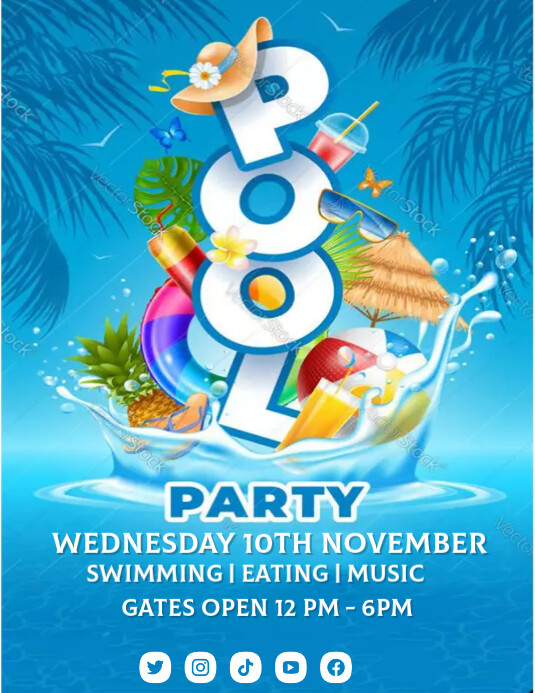 Party flyers Template PosterMyWall