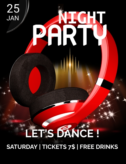 Party flyers Template PosterMyWall
