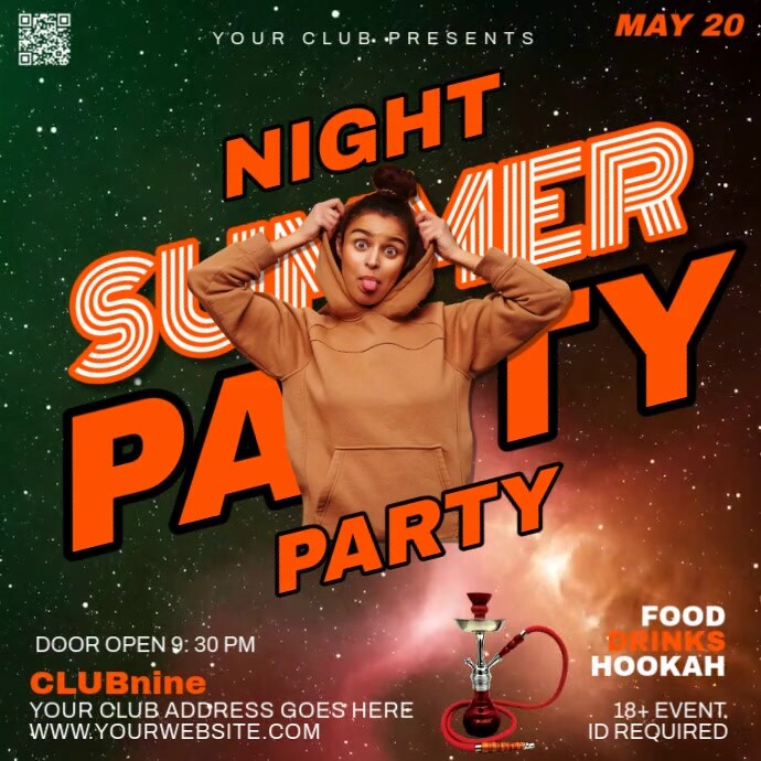 party graphics, Template | PosterMyWall
