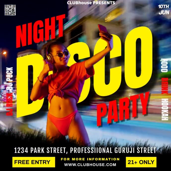 Copy of party graphics | PosterMyWall