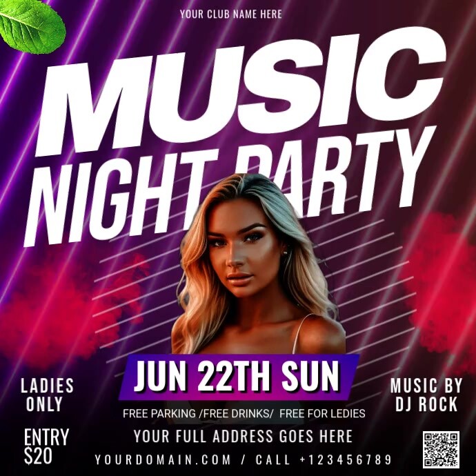 Cast Party Graphics party graphics Template | PosterMyWall
