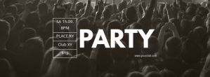 Party Header Concert Live Music Event Banner template