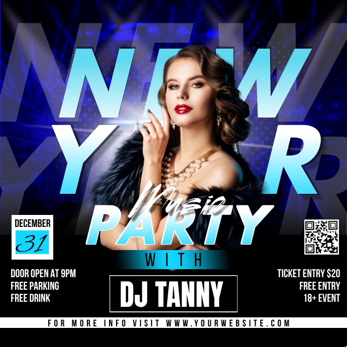 PARTY INSTA Template PosterMyWall