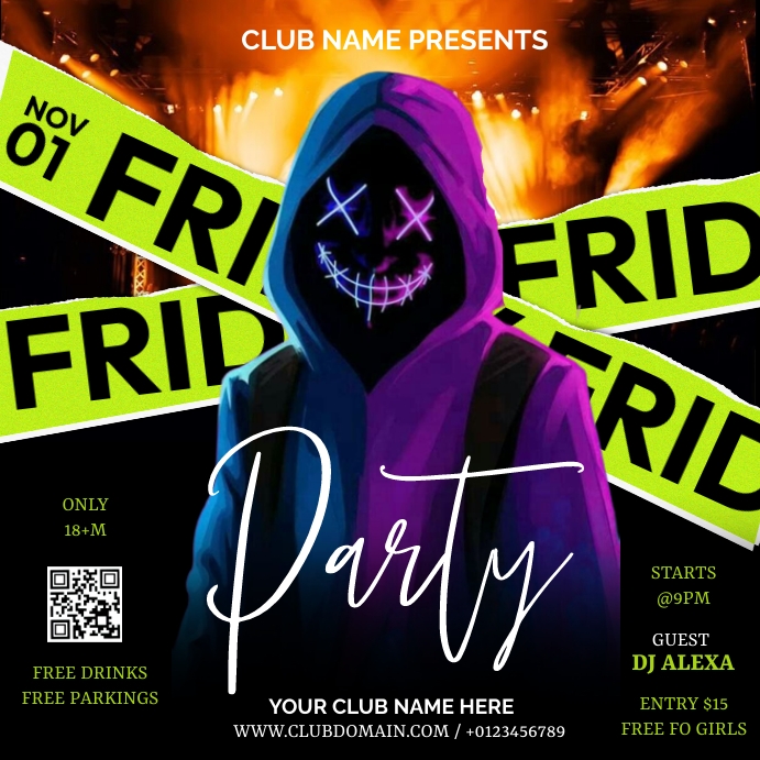 Copy of PARTY INSTA | PosterMyWall