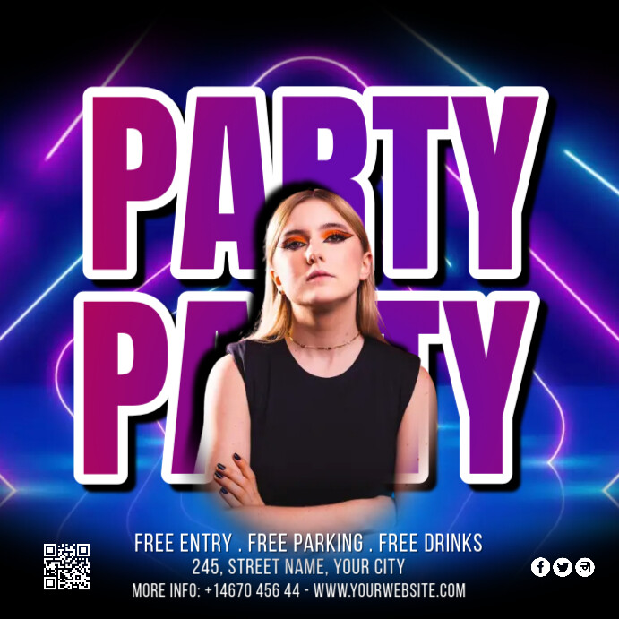 Copy of PARTY INSTA | PosterMyWall