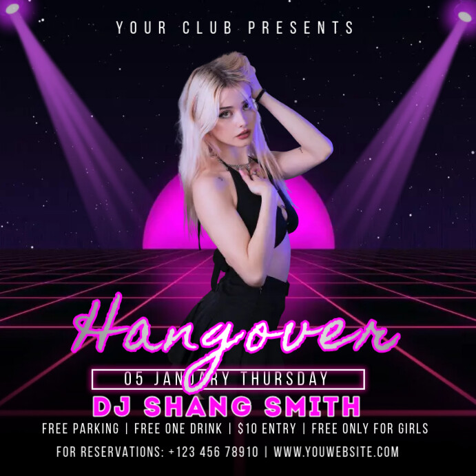 PARTY INSTA.C Template | PosterMyWall